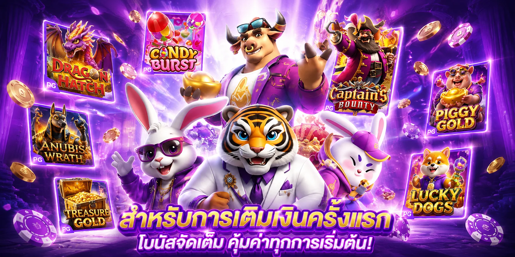 หน้าทดลองเล่นสล็อต PG ฟรีก่อนเล่นจริงในเว็บ MAB96